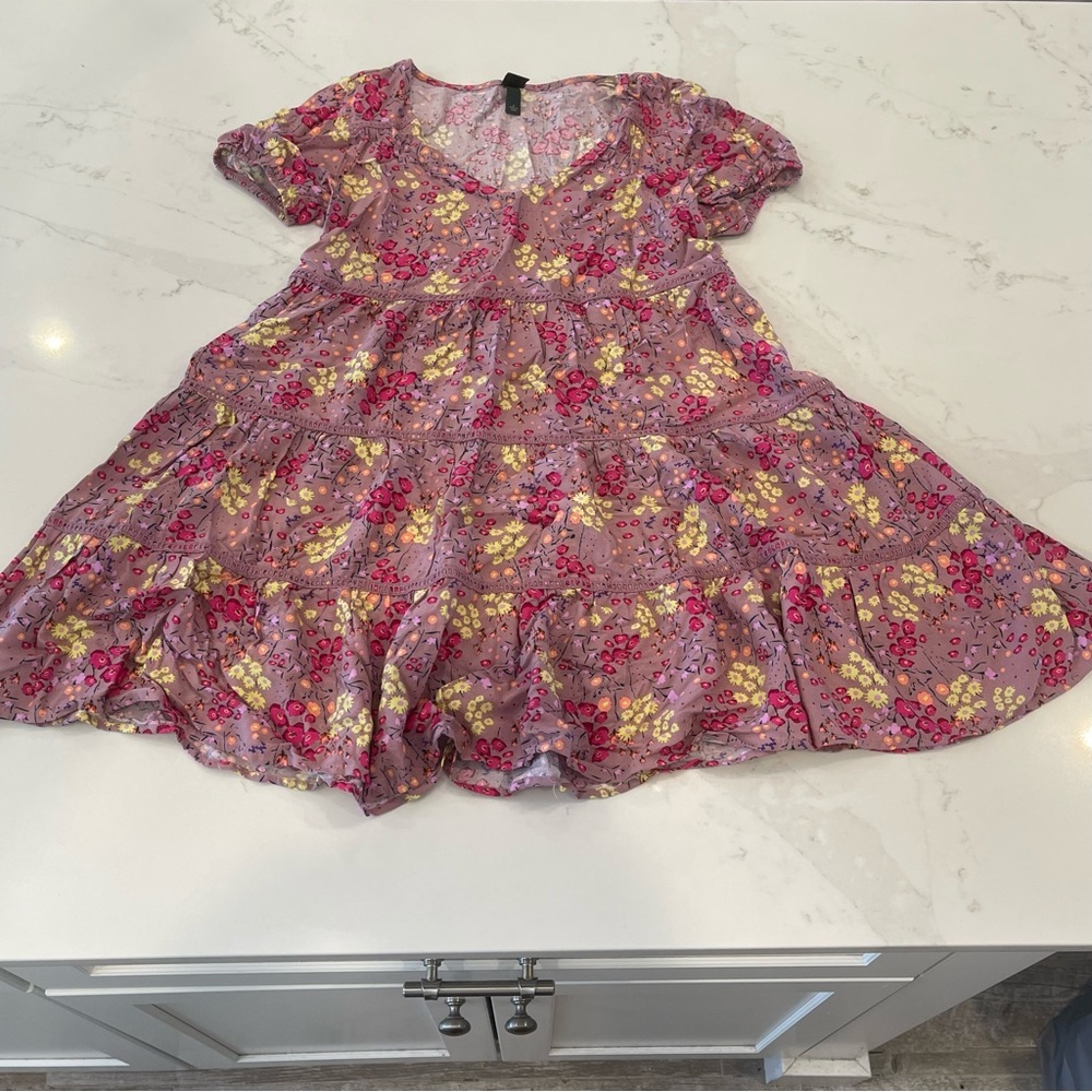 NWOT Wild Fable Floral Women’s Mini Dress - Picture 15 of 15